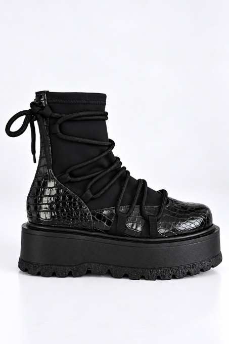 Ghete - .Moon - Croco Black