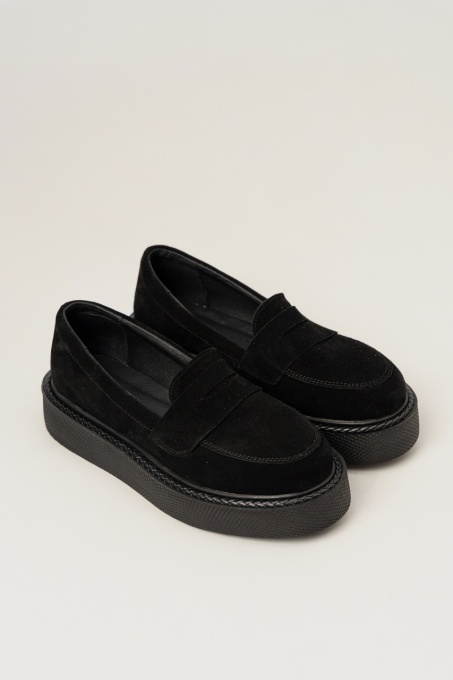 Mocasini - Dune - Negru Velur - 2