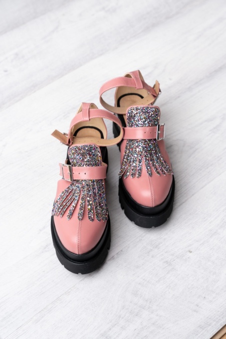 Pantofi - Amur - Sparkle Pink - 3