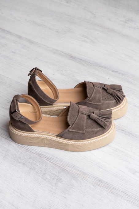 Pantofi - Augustino - Cappuccino - 4
