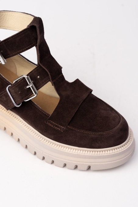 Pantofi Linea - Chocolate - 2