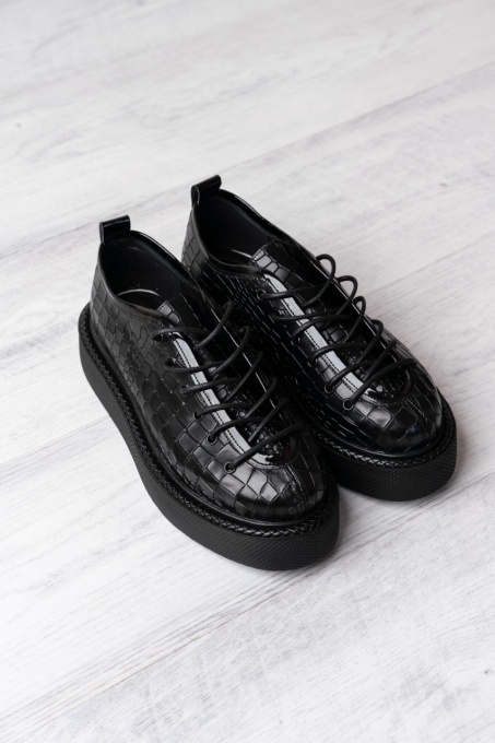 Pantofi - Play - Croco Black - 5