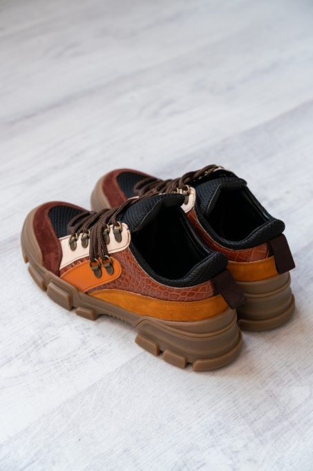 Sneakersi - Mondo - Brown Combo - 3