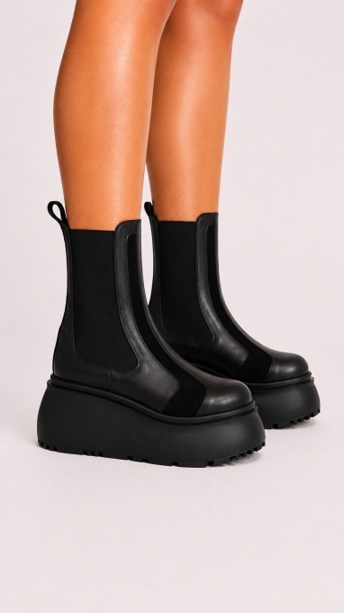 Ghete - Moto - Premium Black - 4