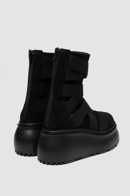 Ghete - Uddy Extreme - Negru Velur - 4