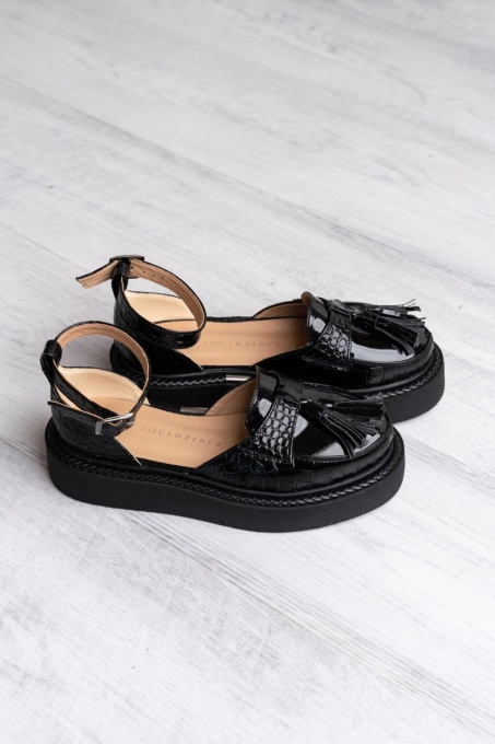 Pantofi - Augustino - Croco Black - 4