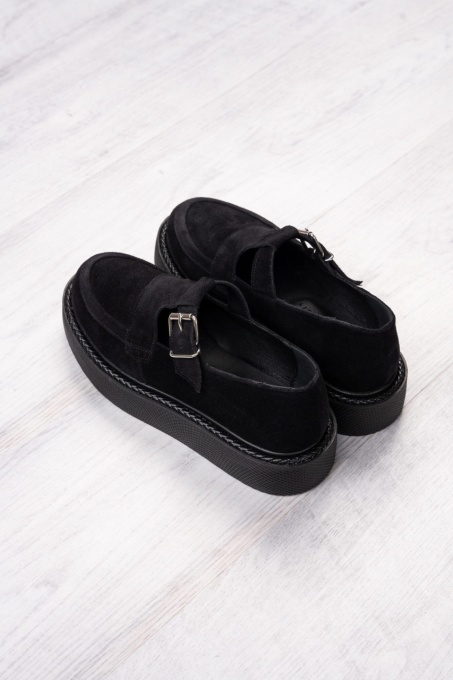 Pantofi - Celine - Negru Velur - 4