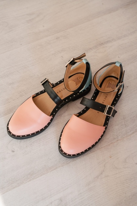 Pantofi - Double Belt - Pastel - 2