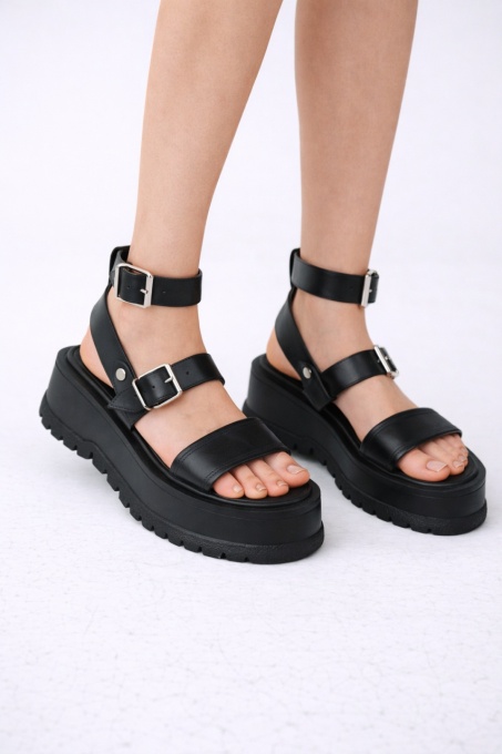 Sandale - . Glami - Negru