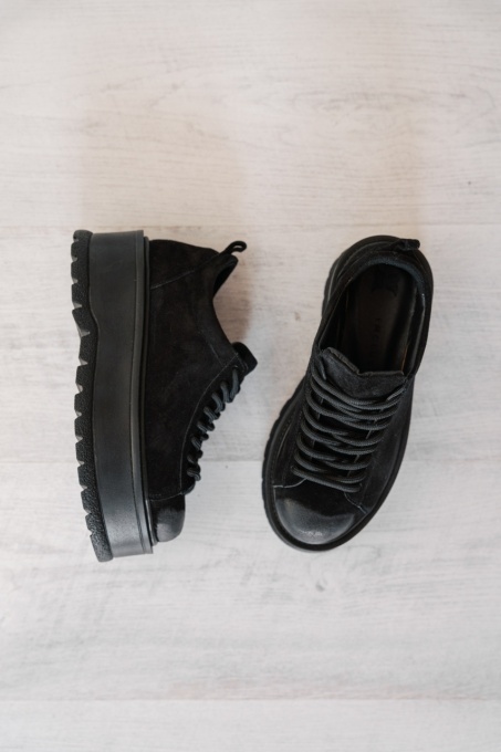 Sneakersi - Medellin - Negru Velur - 4