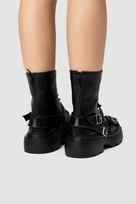 Ghete - Buckle Fury - Negru - 8