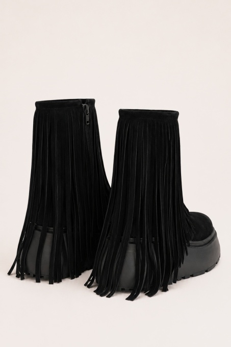 Ghete - Fringe Fury - Velur Black - 2