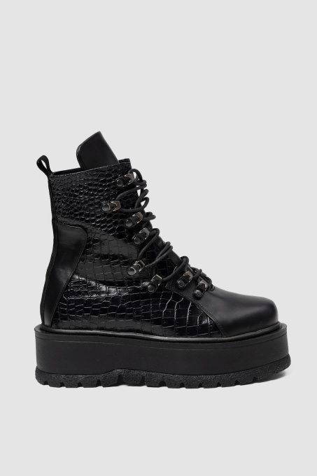 Ghete - Gio - Combo Croco Black