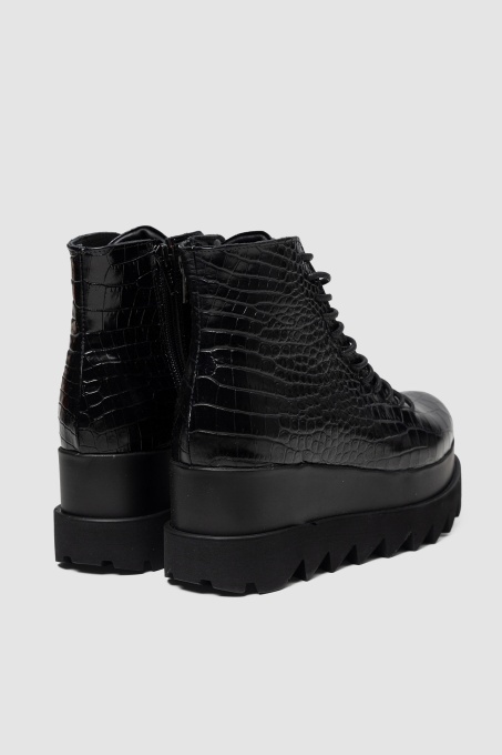 Ghete - Lyon - Croco Black - 5