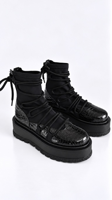Ghete - .Moon - Croco Black - 4