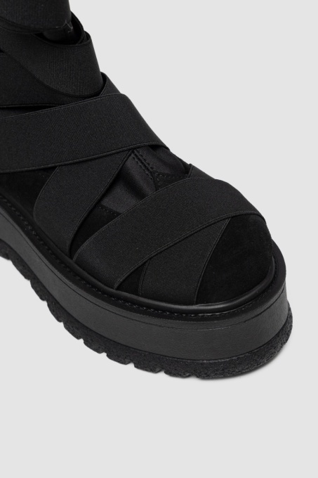 Ghete - Uddy - Velur Black - 3
