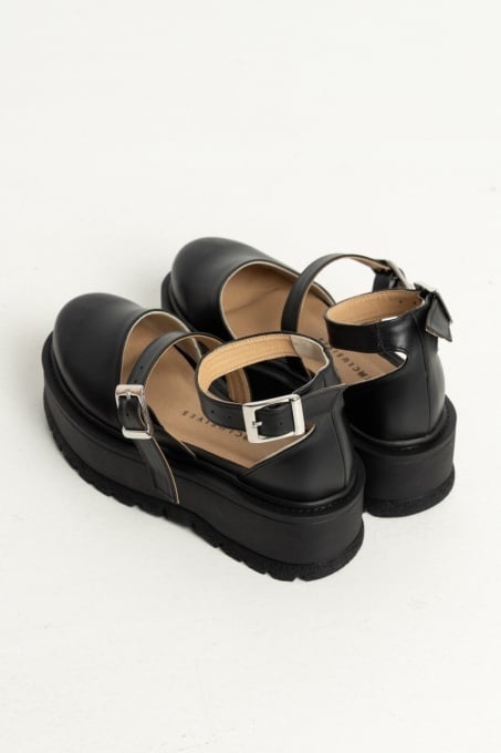 Pantofi - Double Belt - Negru 2.0 - 2