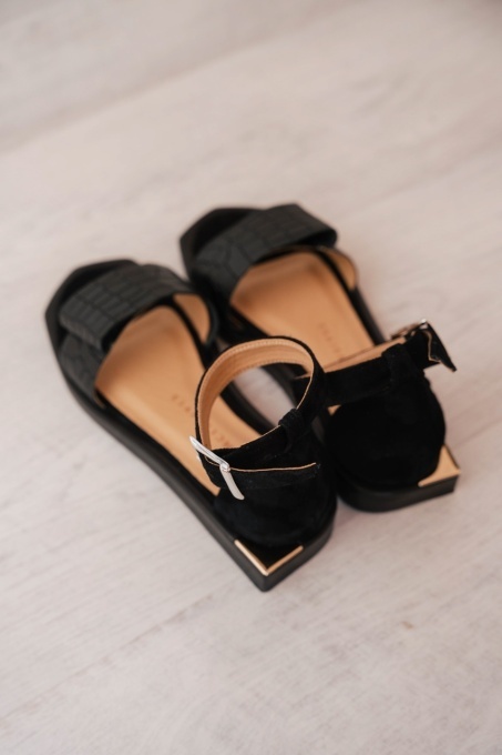 Sandale - Coquette - Croco Black - 5