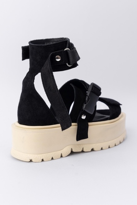 Sandale - Core - Negru Velur - 2