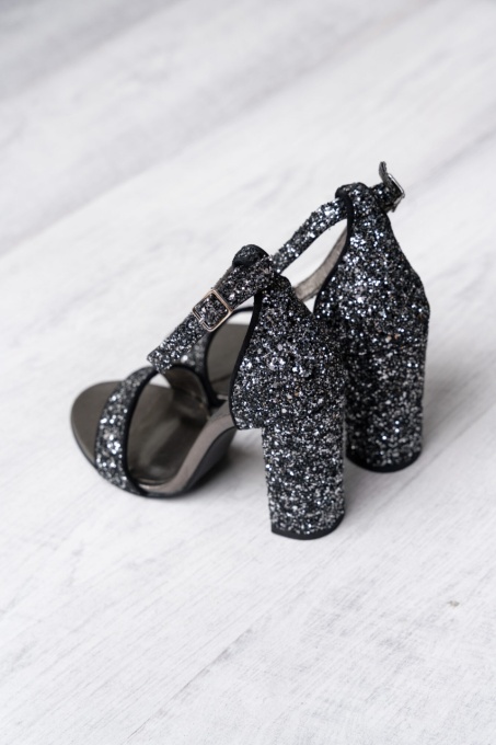Sandale - Glitter Mania - DeepBlack - 3