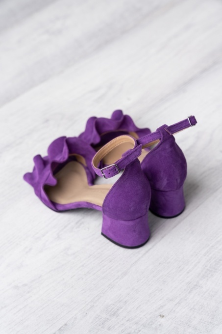Sandale - Ruffles - Purple - 5cm - 2