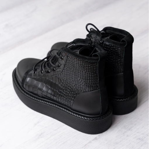 Ghete - Game - Croco Black - 4