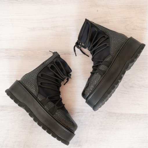 Ghete - .Moon - Croco Black - 4