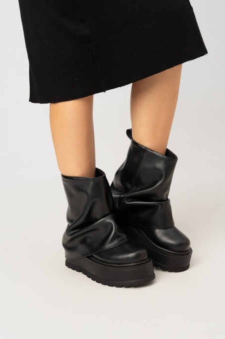 Ghete - Slouchy Short - Negru - 4
