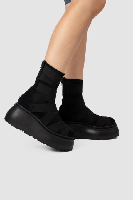 Ghete - Uddy Extreme - Negru Velur - 8