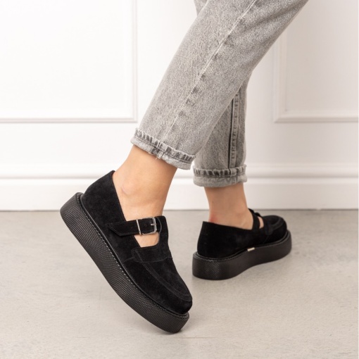 Pantofi - Celine - Negru Velur - 8