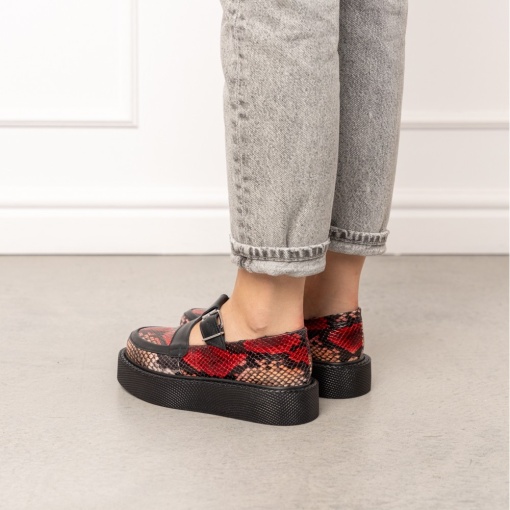 Pantofi - Celine - Red Snake - 8