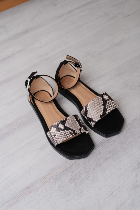 Sandale - Coquette - Snake B&amp;W - 7