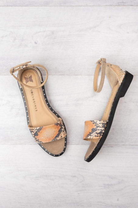 Sandale - Friday - Snake Orange - 4