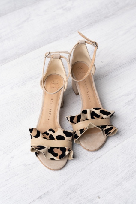 Sandale - Ruffles - Print - 5cm - 3
