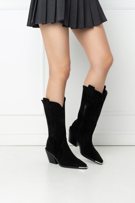 Ciocate - Cowboy - Negru Velur - 6