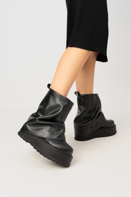 Ghete - Slouchy Short - Negru