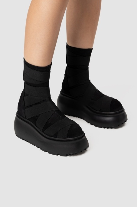 Ghete - Uddy Extreme - Negru Velur - 5