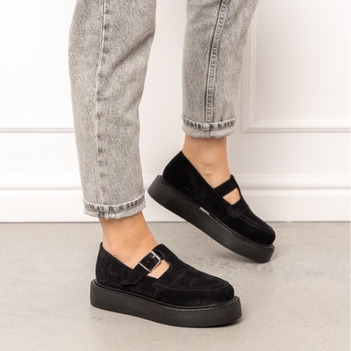 Pantofi - Celine - Negru Velur - 5