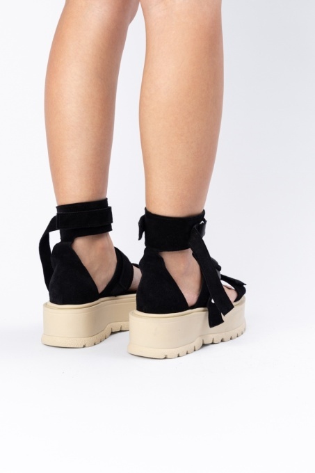 Sandale - Core - Negru Velur - 6