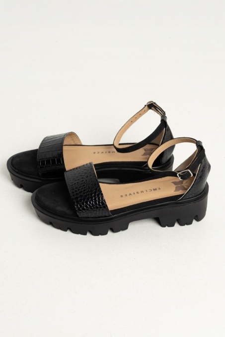 Sandale - Friday - Croco Black 2.0 - 2