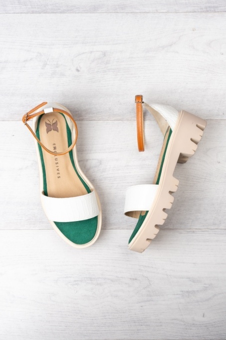 Sandale - Friday - Croco White - 4