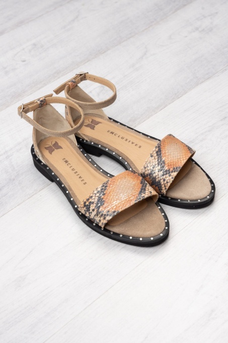 Sandale - Friday - Snake Orange