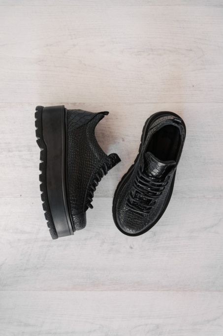 Sneakersi - Medellin - Croco Black - 4