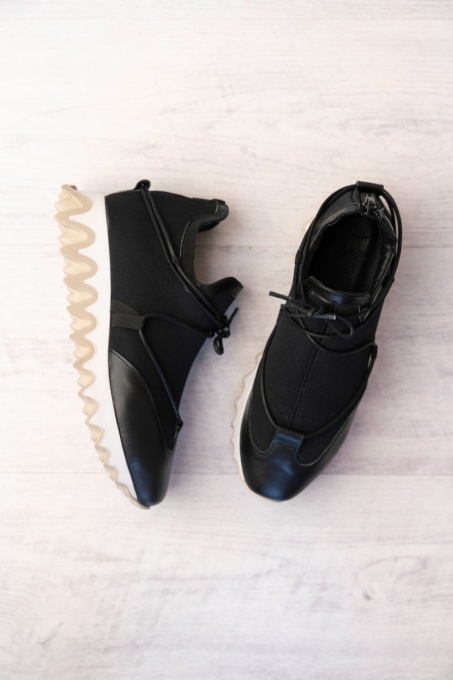 Sneakersi - Sweet - Negru - 4