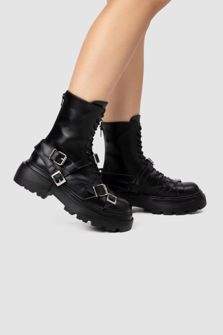 Ghete - Buckle Fury - Negru - 9