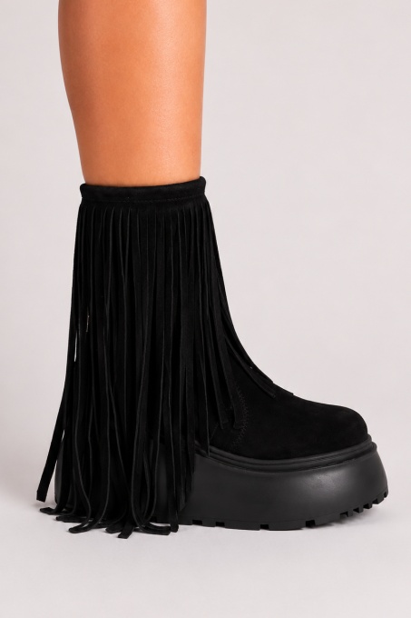 Ghete - Fringe Fury - Velur Black