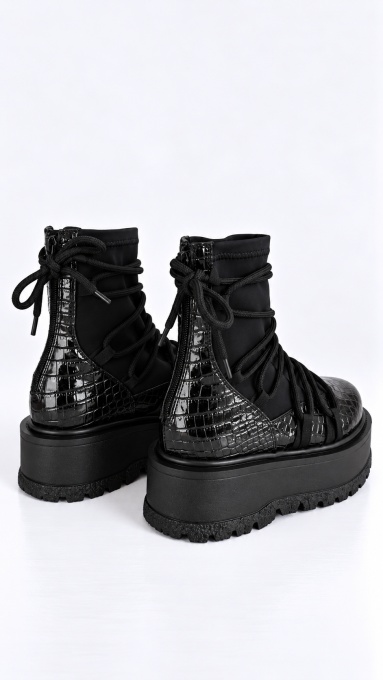 Ghete - .Moon - Croco Black - 3