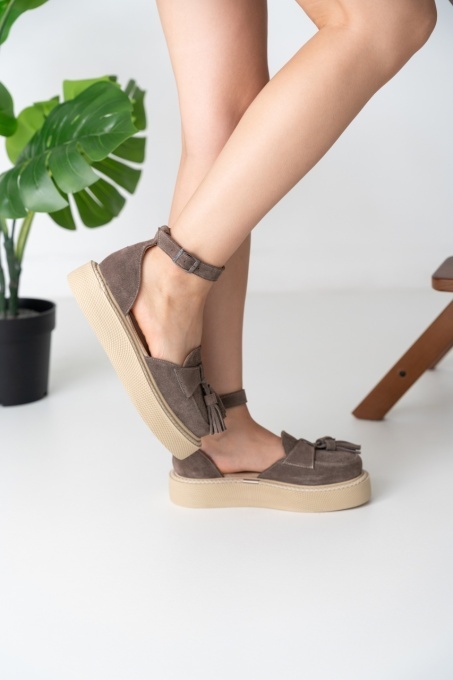 Pantofi - Augustino - Cappuccino - 9