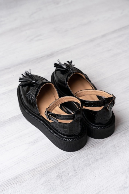 Pantofi - Augustino - Croco Black - 2
