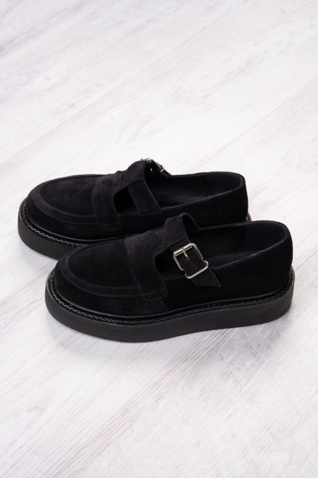 Pantofi - Celine - Negru Velur - 2